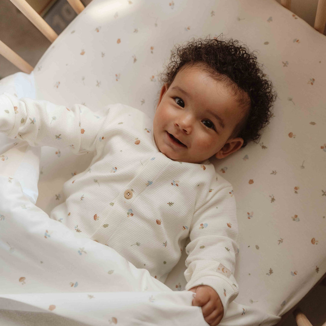 Little Dutch - Fitted Sheet - Forest Treasures (70x140/150cm) - Mabel & Fox