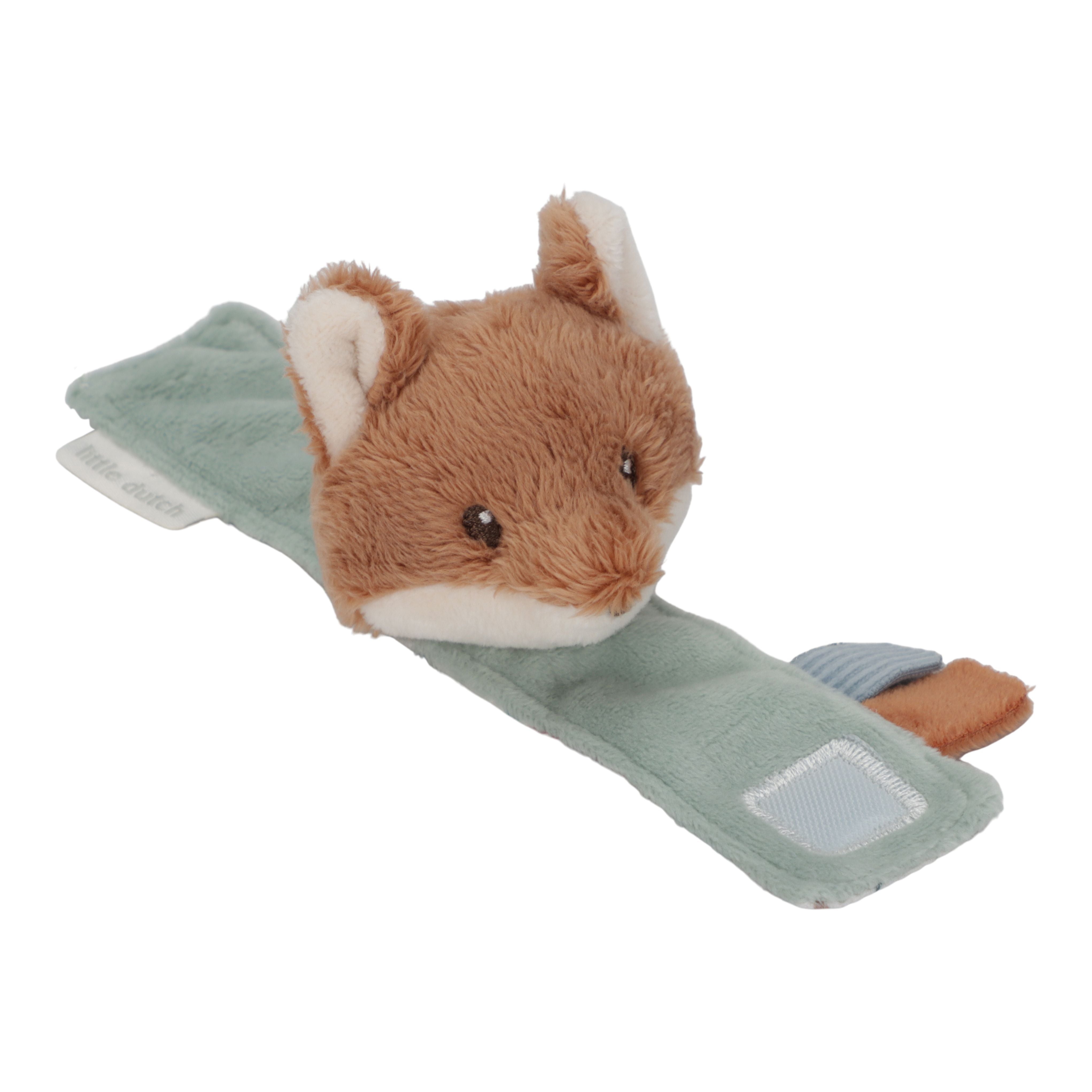 Little Dutch - Fox Wrist rattle - Forest Friends – Mabel & Fox