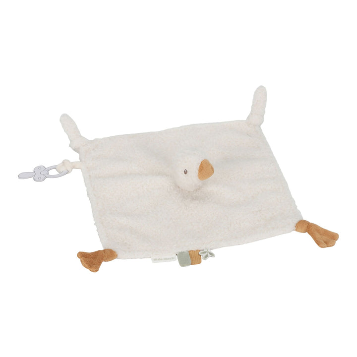 Little Dutch - Goose Cuddle Cloth - Newborn Naturals - Mabel & Fox
