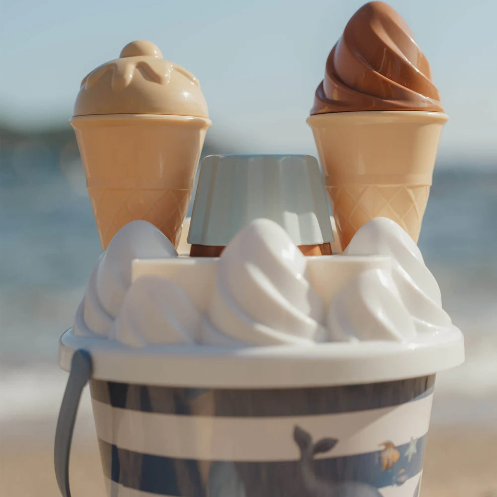 Little Dutch - Ice Cream Bucket Set - Ocean World - Mabel & Fox