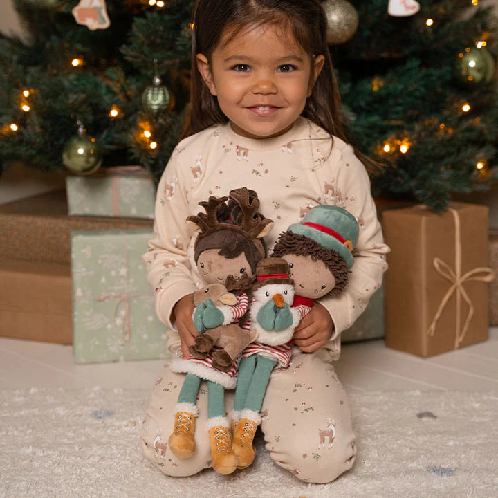 Little Dutch - Jake Christmas Snowman Doll - Mabel & Fox
