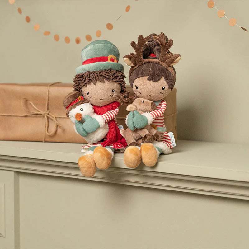 Little Dutch - Jake Christmas Snowman Doll - Mabel & Fox