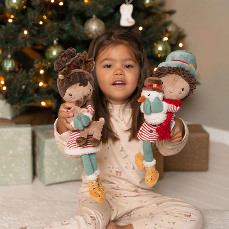 Little Dutch - Jake Christmas Snowman Doll - Mabel & Fox