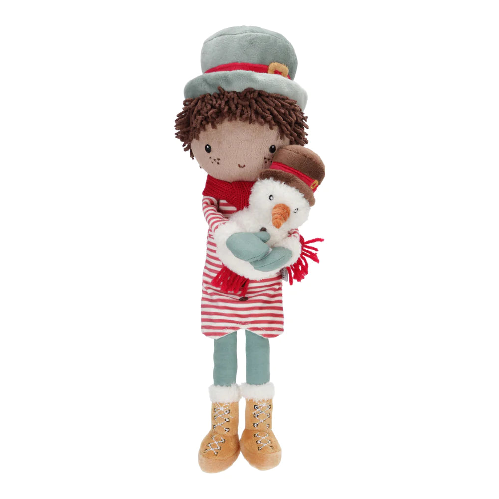 Little Dutch - Jake Christmas Snowman Doll - Mabel & Fox