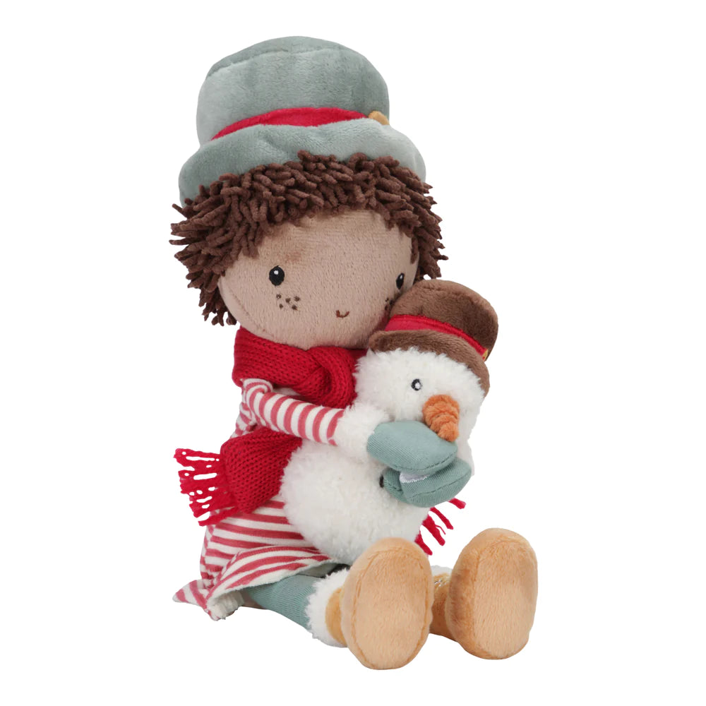Little Dutch - Jake Christmas Snowman Doll - Mabel & Fox