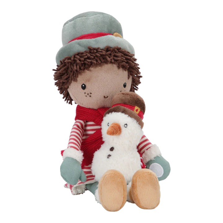 Little Dutch - Jake Christmas Snowman Doll - Mabel & Fox