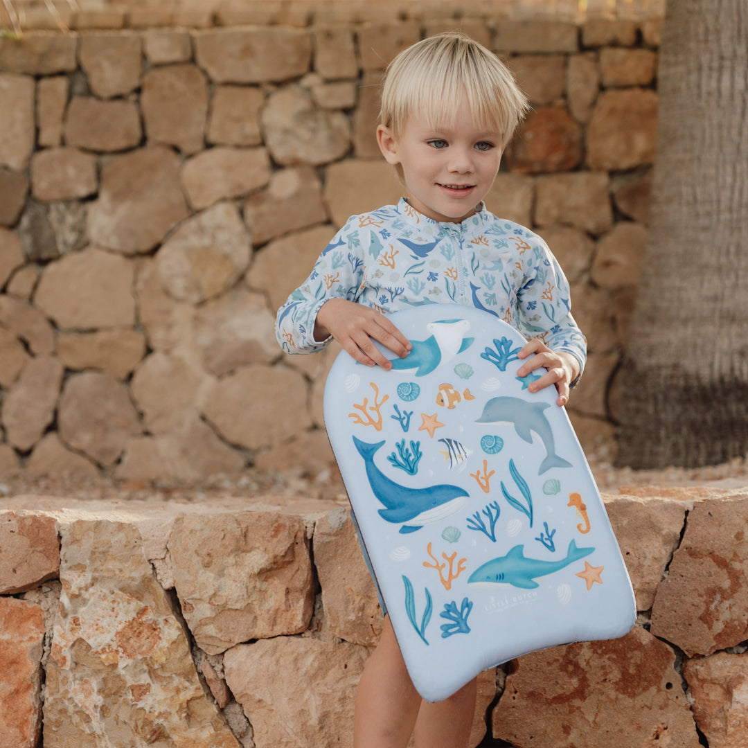 Little Dutch - Kickboard - Ocean Dreams Blue - Mabel & Fox