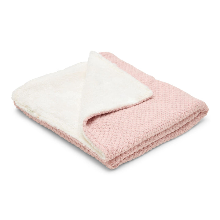 Little Dutch - Knitted Bassinet Blanket - Pure Blossom - Mabel & Fox