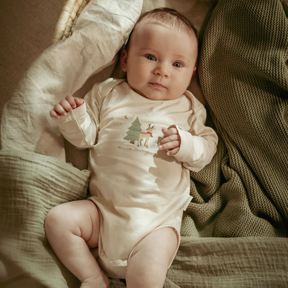 Little Dutch - Long Sleeved Bodysuit (2 Pack) - Little Christmas - Mabel & Fox