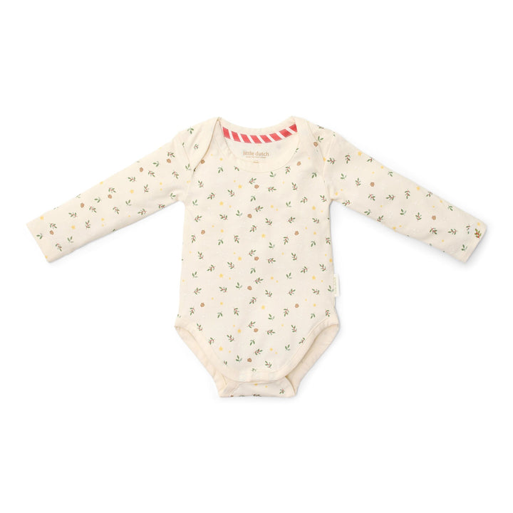 Little Dutch - Long Sleeved Bodysuit (2 Pack) - Little Christmas - Mabel & Fox