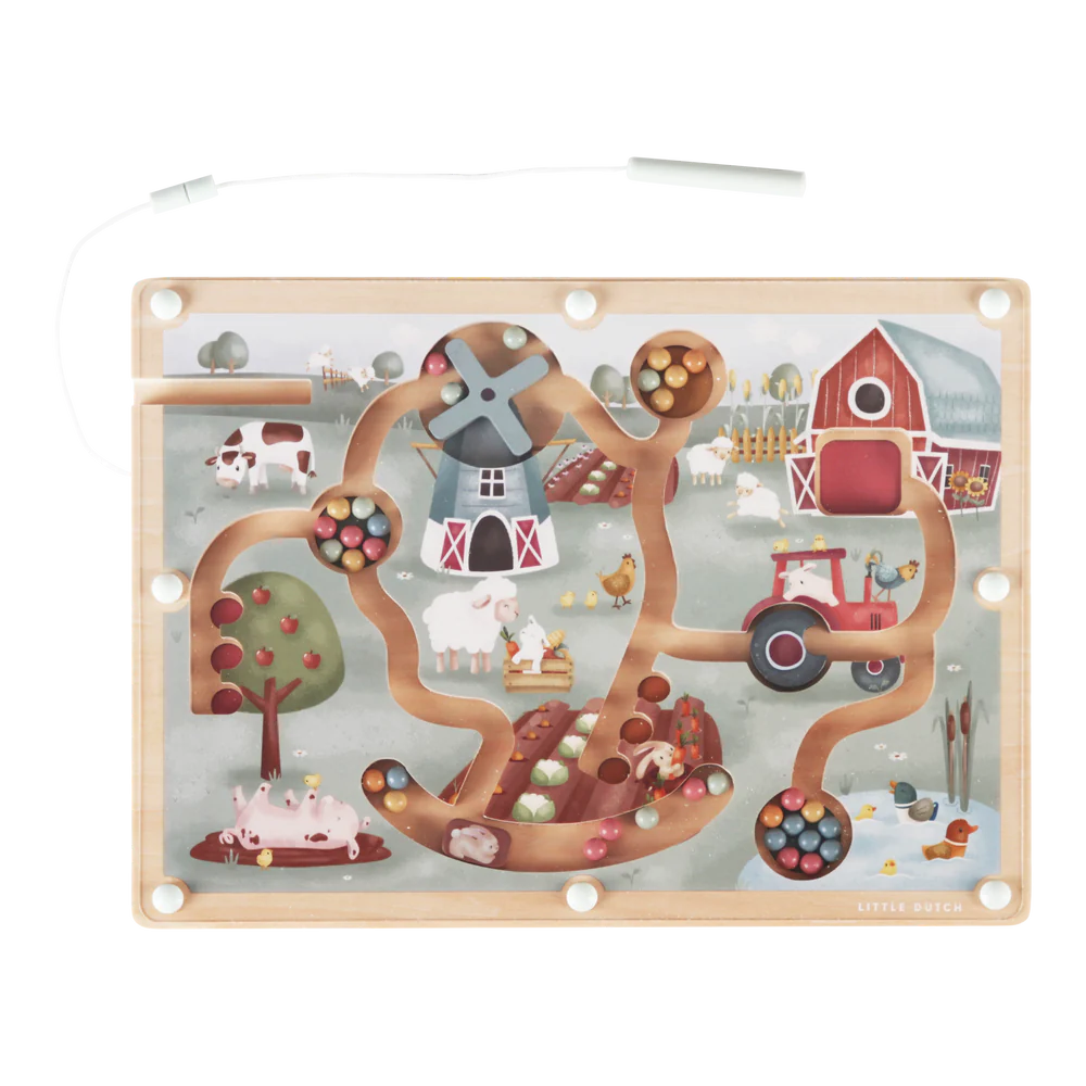 Little Dutch - Magnetic Labyrinth - Little Farm - Mabel & Fox