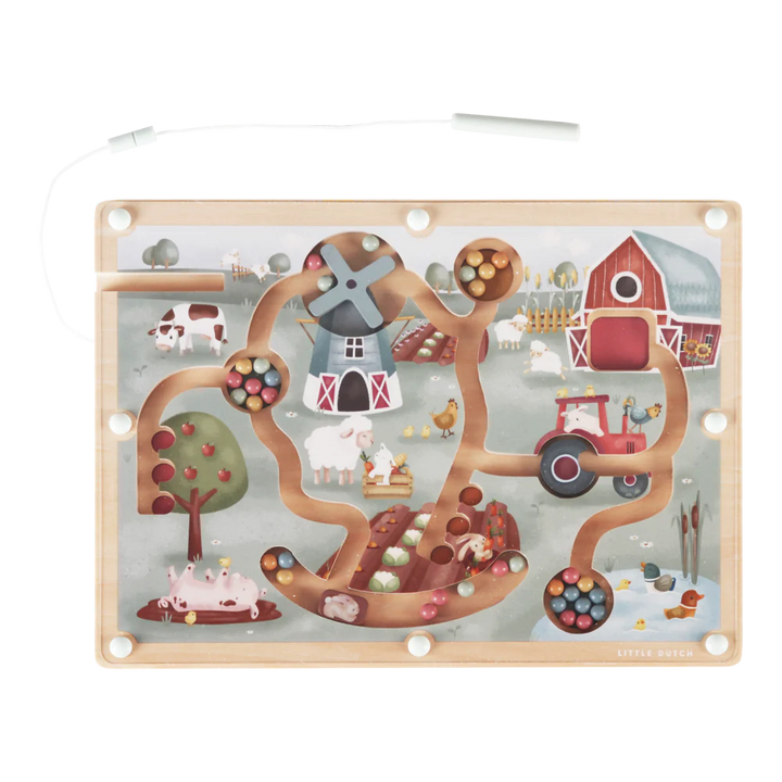 Little Dutch - Magnetic Labyrinth - Little Farm - Mabel & Fox