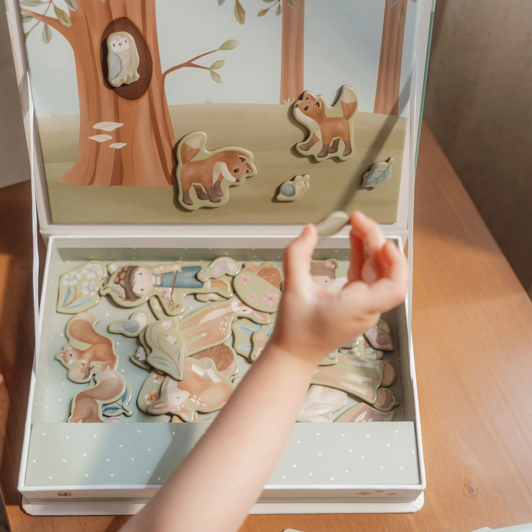 Little Dutch - Magnetic Playboard - Forest Friends - Mabel & Fox