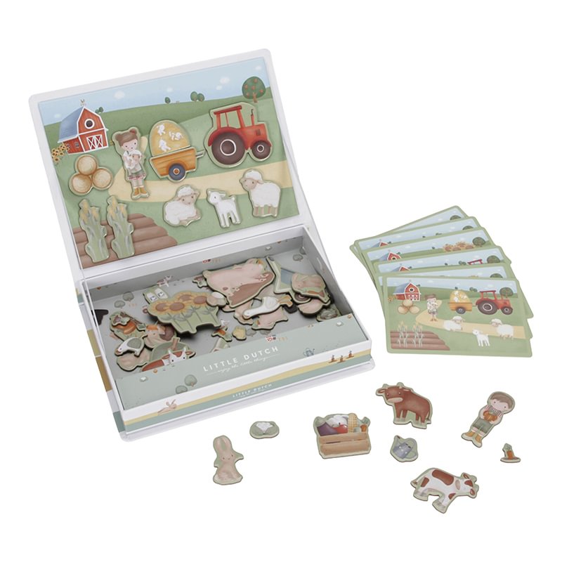 Little Dutch - Magnetic Playboard - Little Farm - Mabel & Fox