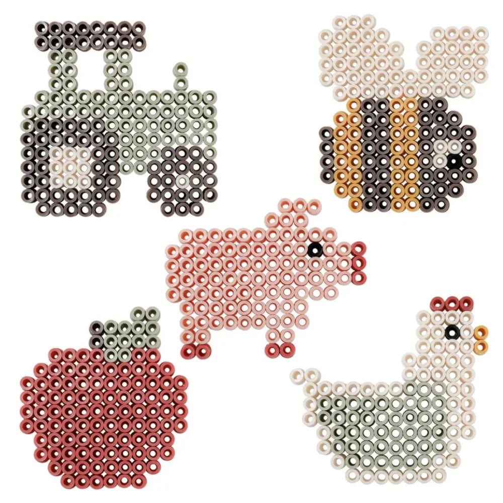 Little Dutch - Mega Iron on Beads - Little Farm - Mabel & Fox