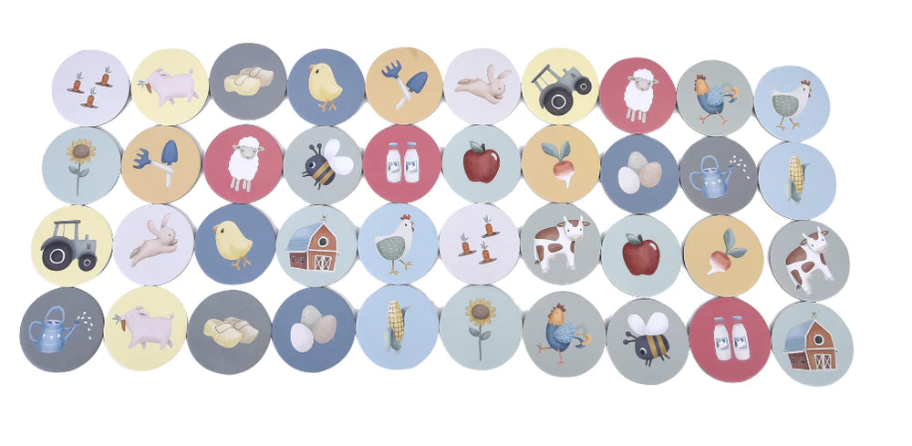 Little Dutch - Memo Game - Little Farm - Mabel & Fox