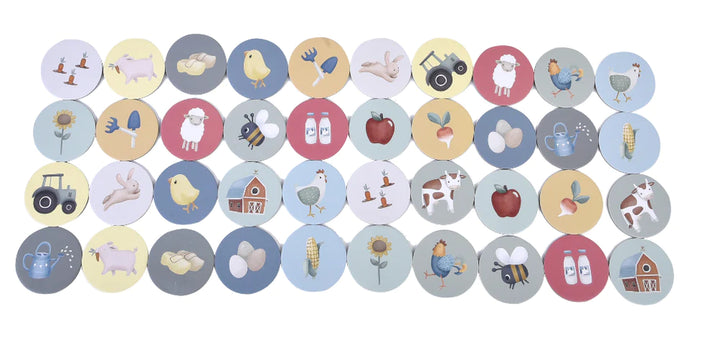 Little Dutch - Memo Game - Little Farm - Mabel & Fox