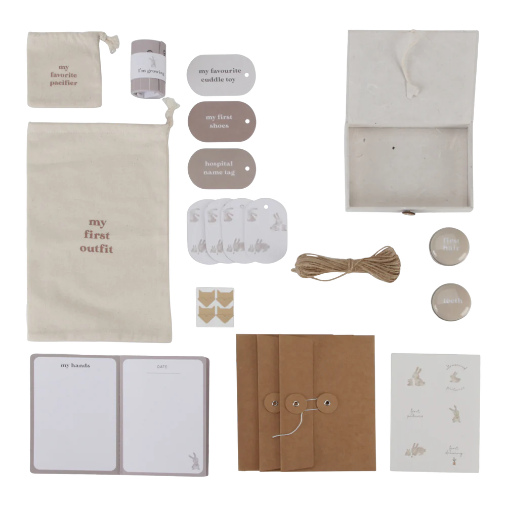 Little Dutch - Memory Box - Baby Bunny - Mabel & Fox