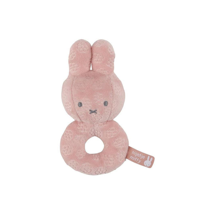 Little Dutch x Miffy - Pink Flower Rattle