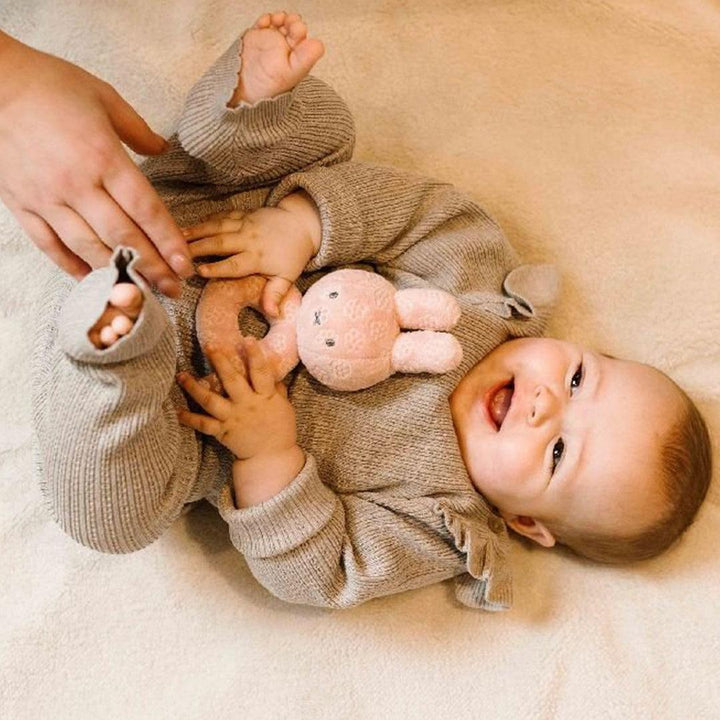 Little Dutch x Miffy - Pink Flower Rattle