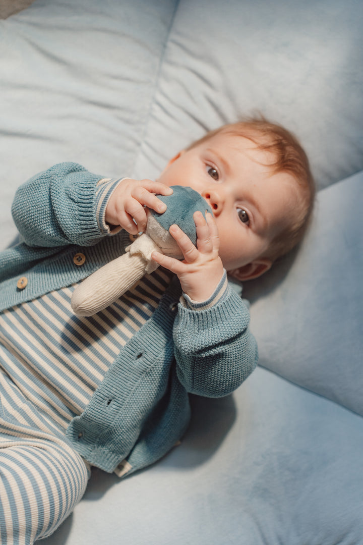 Little Dutch - Mushroom Rattle Toy - Forest Friends - Mabel & Fox