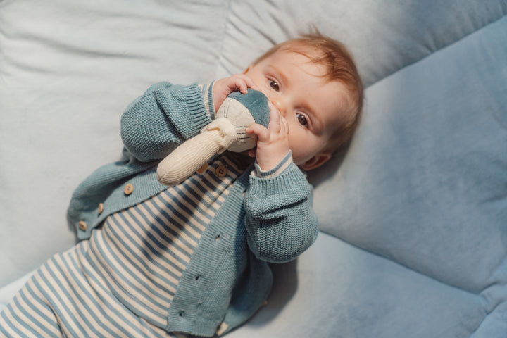 Little Dutch - Mushroom Rattle Toy - Forest Friends - Mabel & Fox