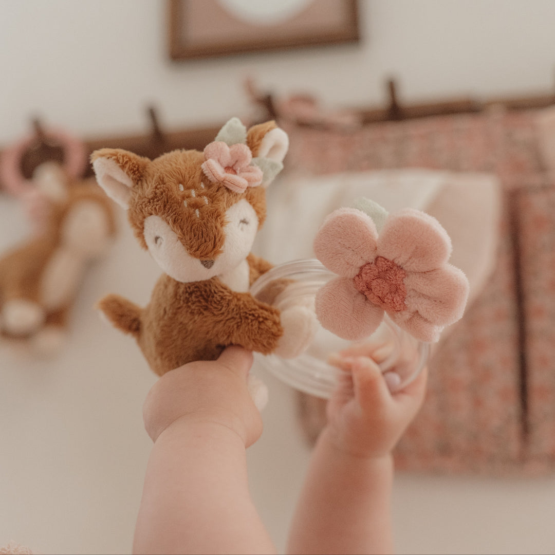 Little Dutch - Ring Rattle - Deer Fairy Garden - Mabel & Fox
