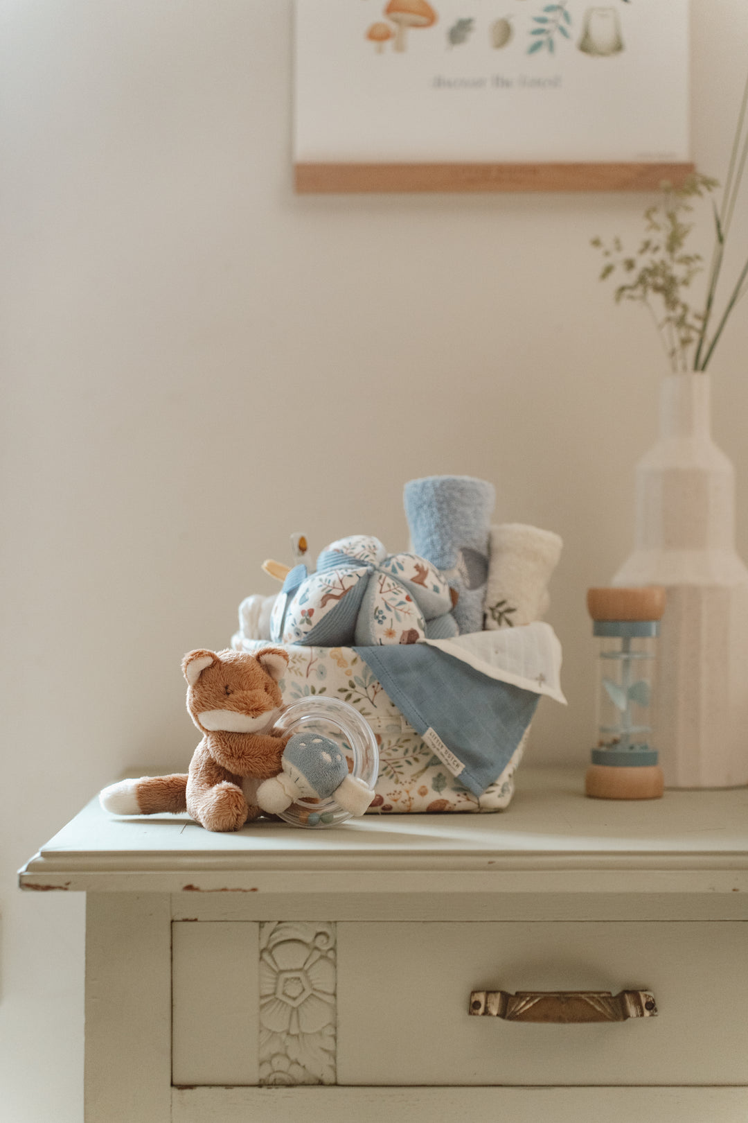 Little Dutch - Ring Rattle - Fox Forest Friends - Mabel & Fox