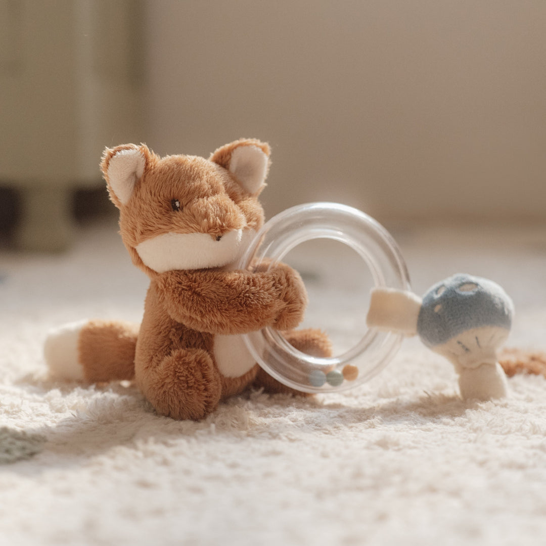 Little Dutch - Ring Rattle - Fox Forest Friends - Mabel & Fox