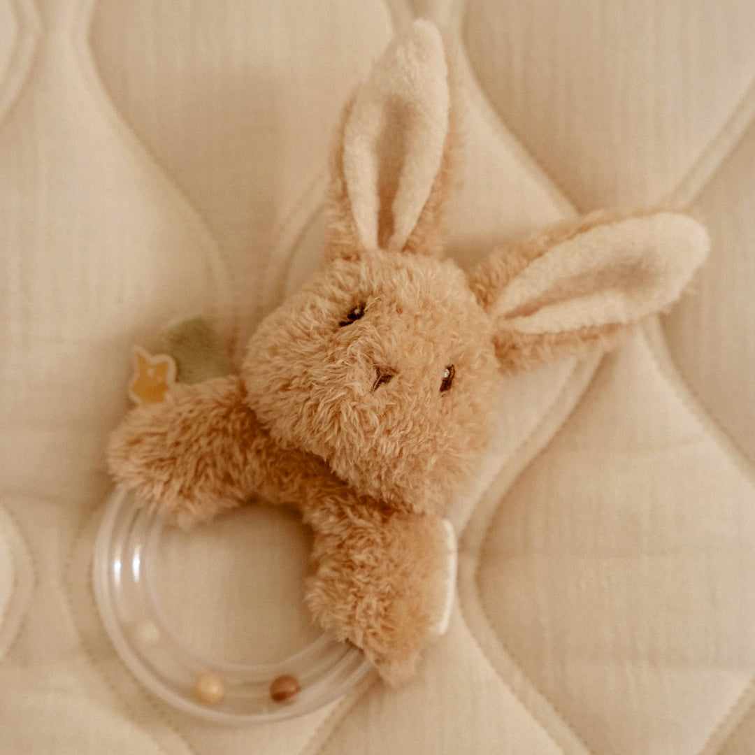Little Dutch - Ring Rattle - Newborn Naturals - Mabel & Fox
