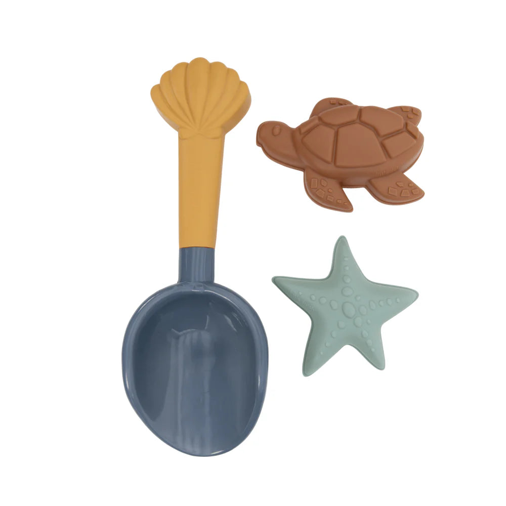 Little Dutch - Sand Shapes Beach Set - Ocean World (3 Pack) - Mabel & Fox