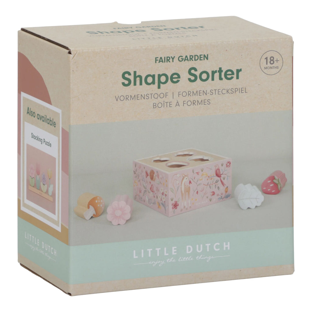 Little Dutch - Shape Sorter - Fairy Garden - Mabel & Fox