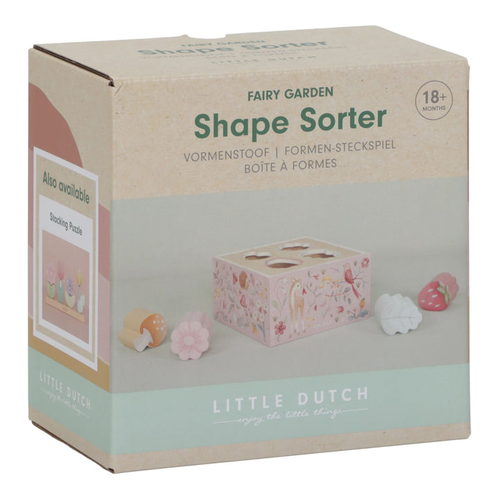 Little Dutch - Shape Sorter - Fairy Garden - Mabel & Fox