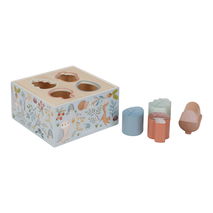 Little Dutch - Shape Sorter - Forest Friends - Mabel & Fox