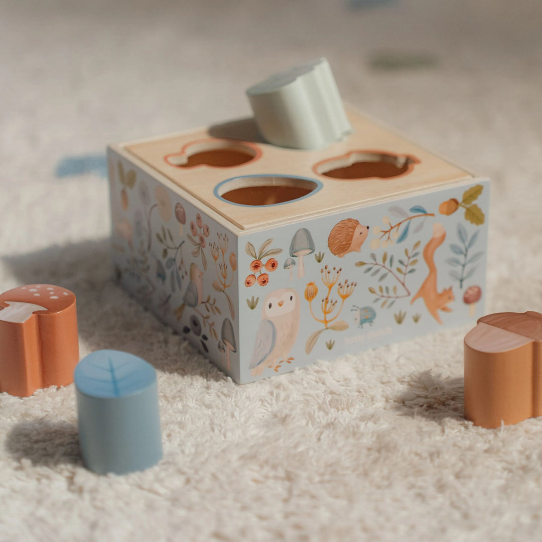 Little Dutch - Shape Sorter - Forest Friends - Mabel & Fox