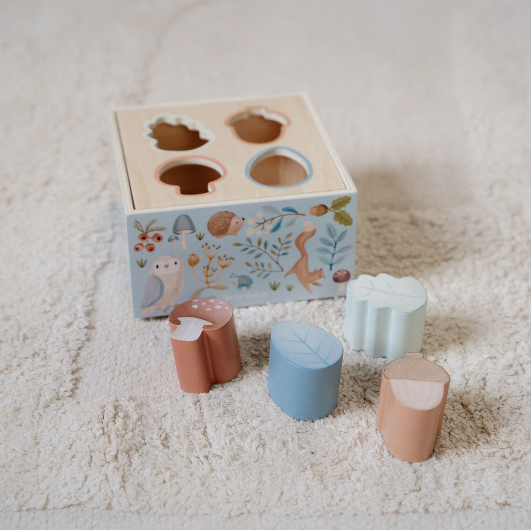Little Dutch - Shape Sorter - Forest Friends - Mabel & Fox