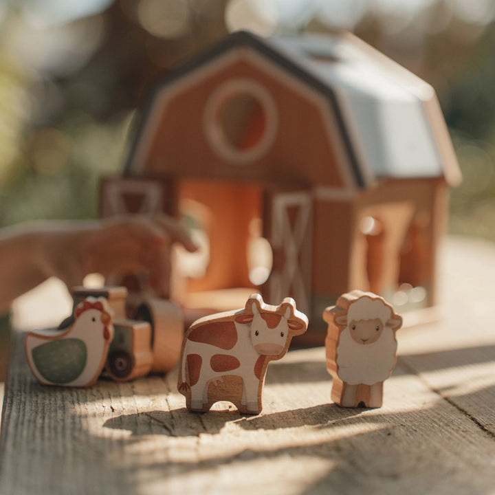 Little Dutch - Shape Sorter - Little Farm - Mabel & Fox