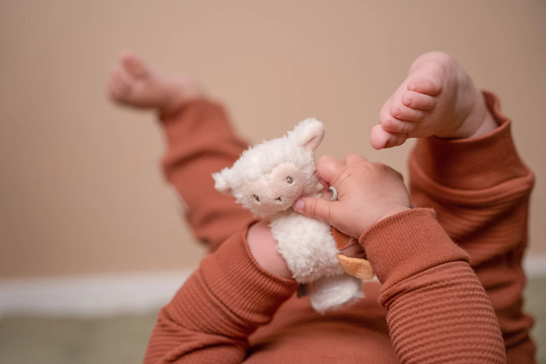 Little Dutch - Sheep Wrist rattle - Little Farm - Mabel & Fox