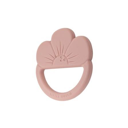 Little Dutch - Silicone Teething Ring - Flower - Mabel & Fox