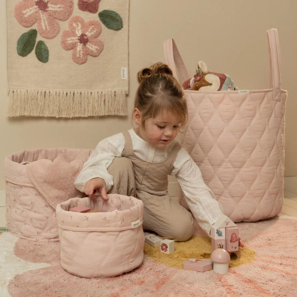 Little Dutch - Small Storage Basket - Pure Blossom - Mabel & Fox