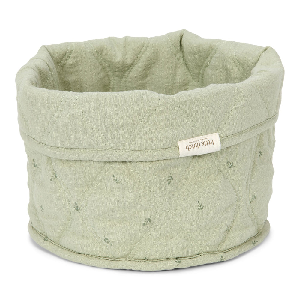 Little Dutch - Small Storage Basket - Pure Sage - Mabel & Fox