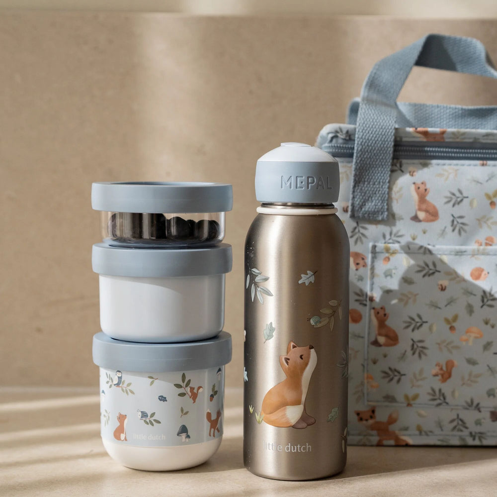 Little Dutch - Snackbox Stack - Forest Friends (3 Pack) - Mabel & Fox