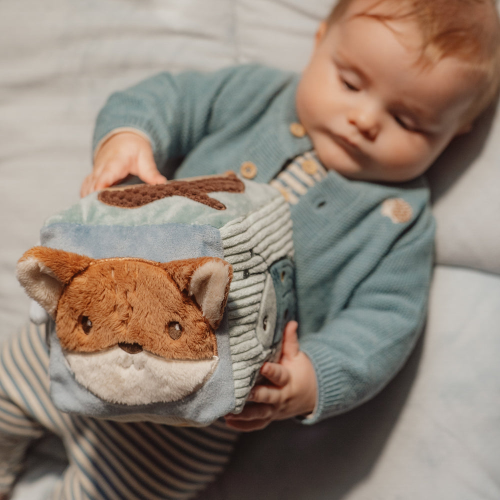 Little Dutch - Soft Activity Cube - Forest Friends - Mabel & Fox