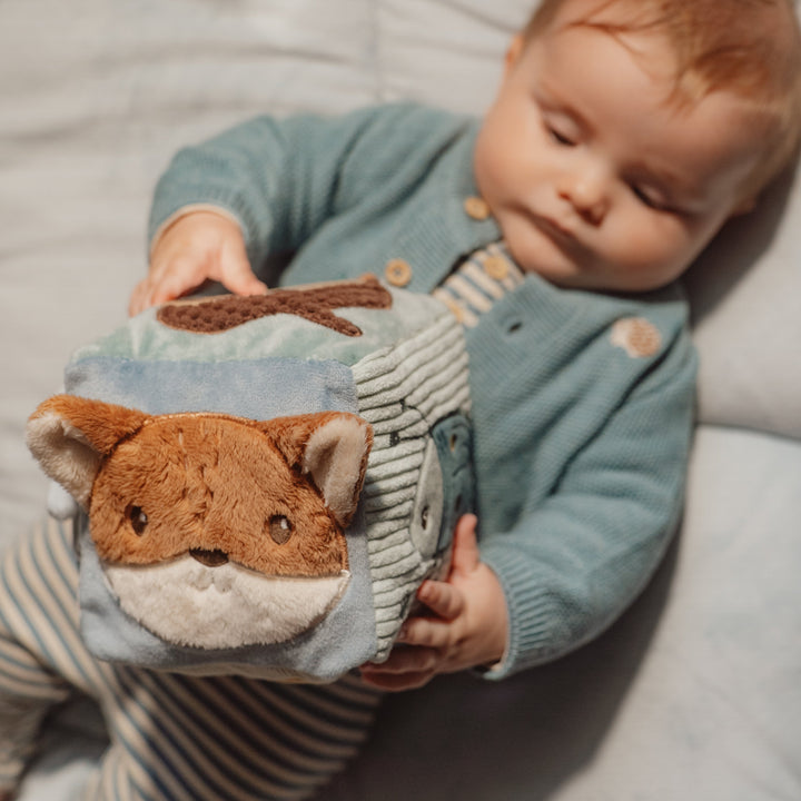 Little Dutch - Soft Activity Cube - Forest Friends - Mabel & Fox