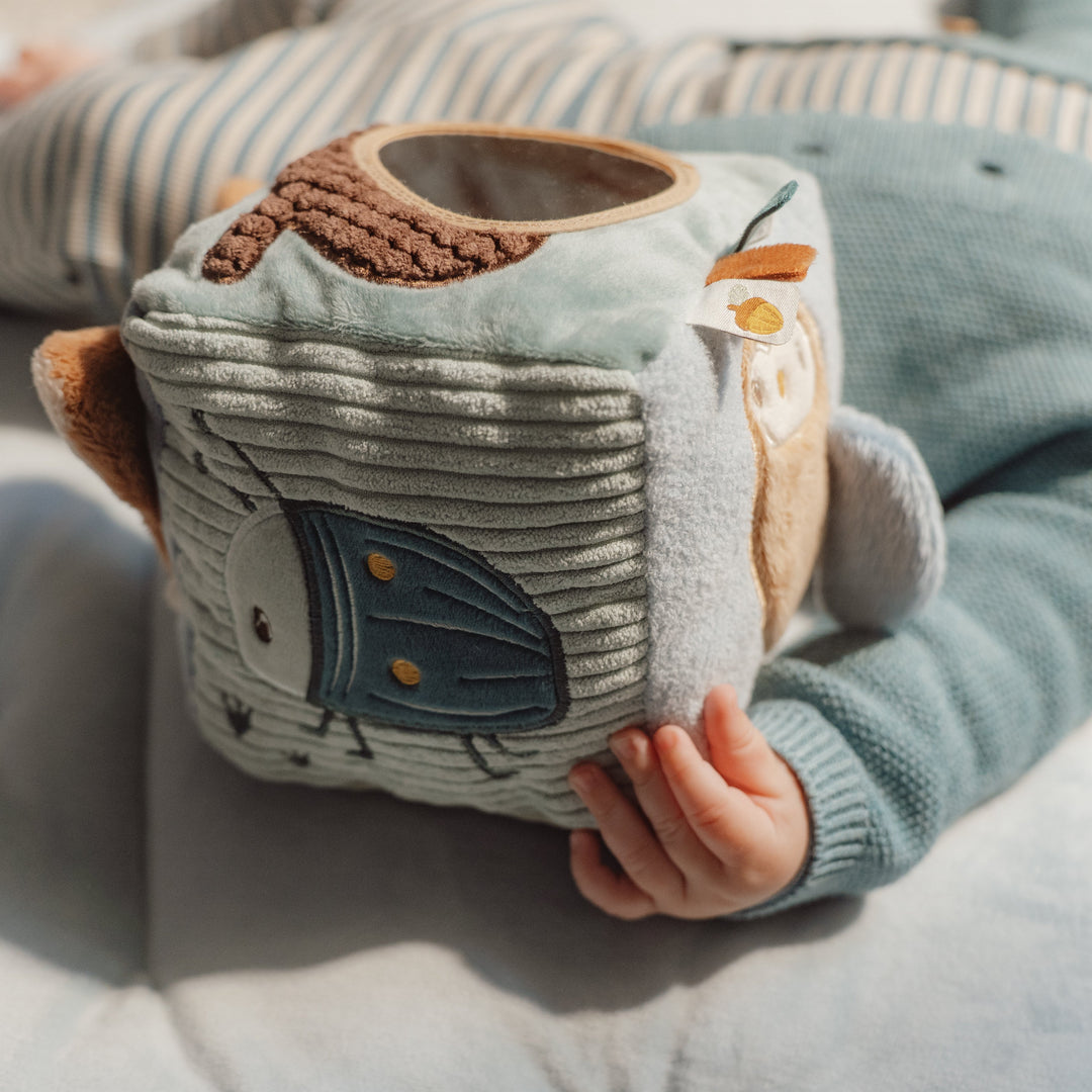 Little Dutch - Soft Activity Cube - Forest Friends - Mabel & Fox