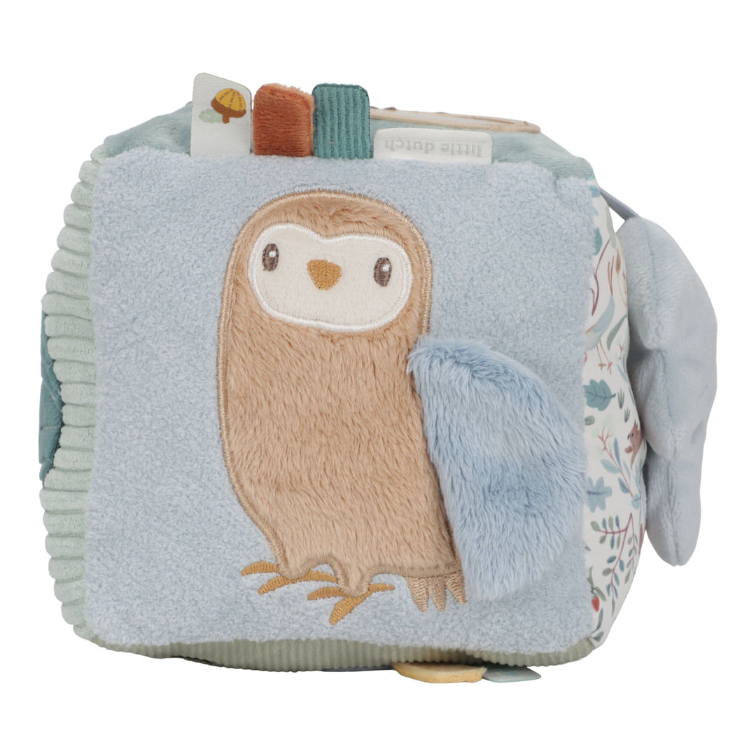 Little Dutch - Soft Activity Cube - Forest Friends - Mabel & Fox