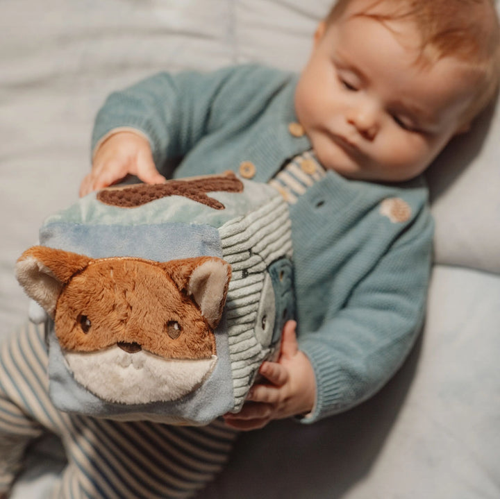Little Dutch - Soft Activity Cube - Forest Friends - Mabel & Fox