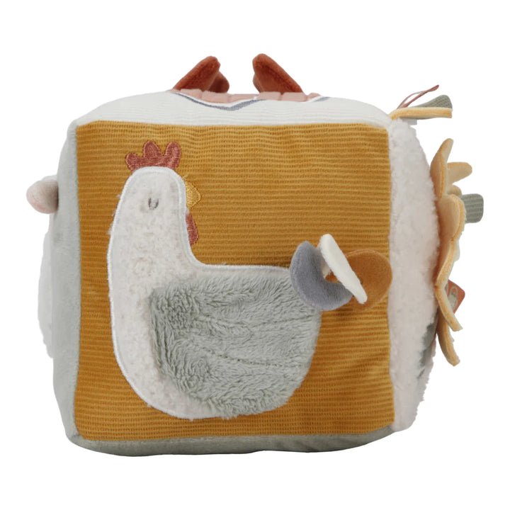 Little Dutch - Soft Activity Cube - Little Farm - Mabel & Fox