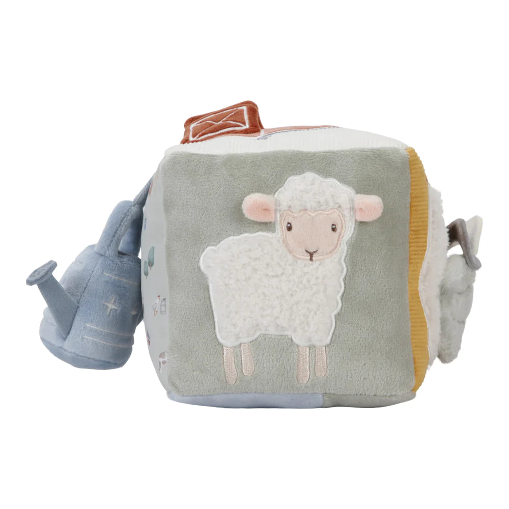Little Dutch - Soft Activity Cube - Little Farm - Mabel & Fox
