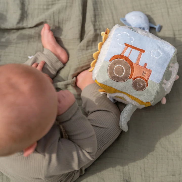 Little Dutch - Soft Activity Cube - Little Farm - Mabel & Fox